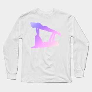 A women’s pair doing bunk bed Long Sleeve T-Shirt